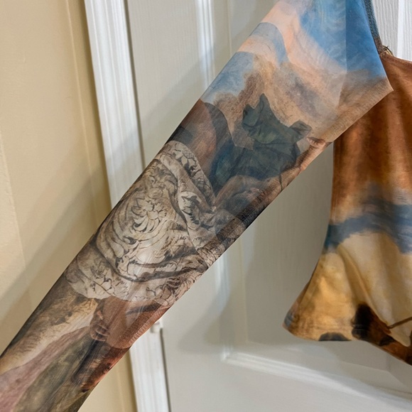 Princess Polly Manesh cherubs long sleeve Sz 4 long sleeve - Picture 6 of 8